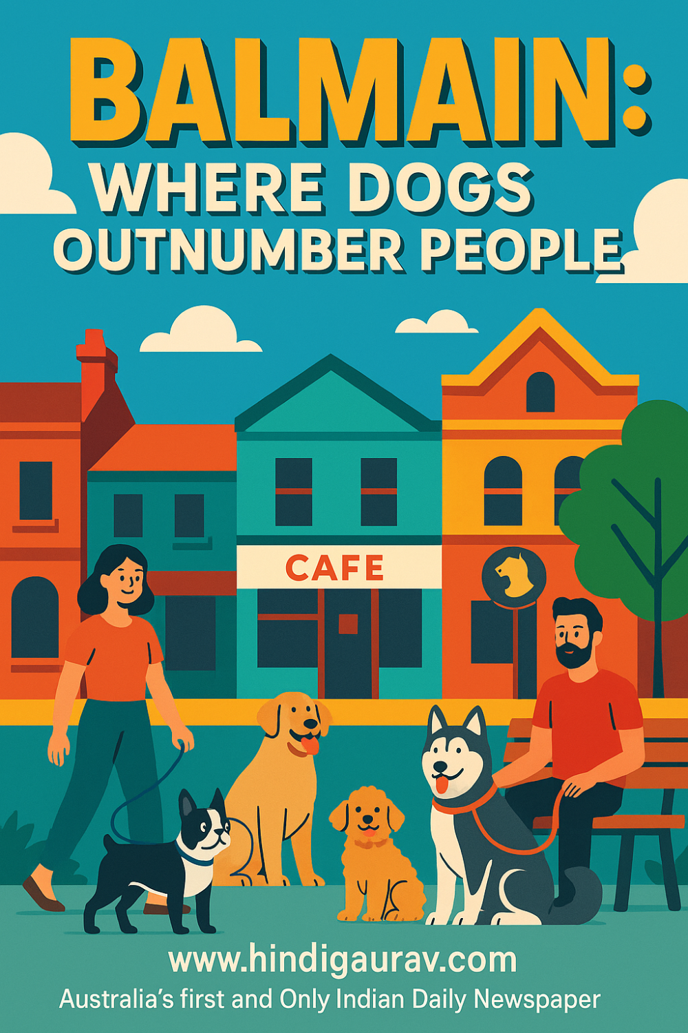 बालमेन: इंसानों से ज्यादा कुत्तों वाला उपनगर