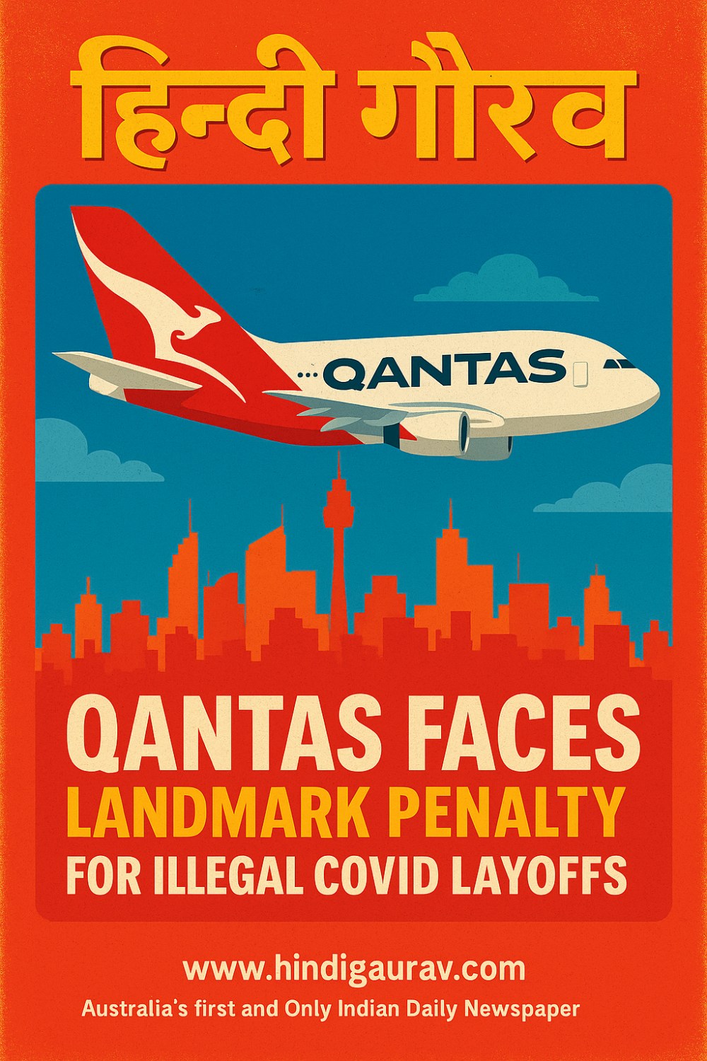 क़्वांटस पर अवैध छंटनी का ऐतिहासिक जुर्माना