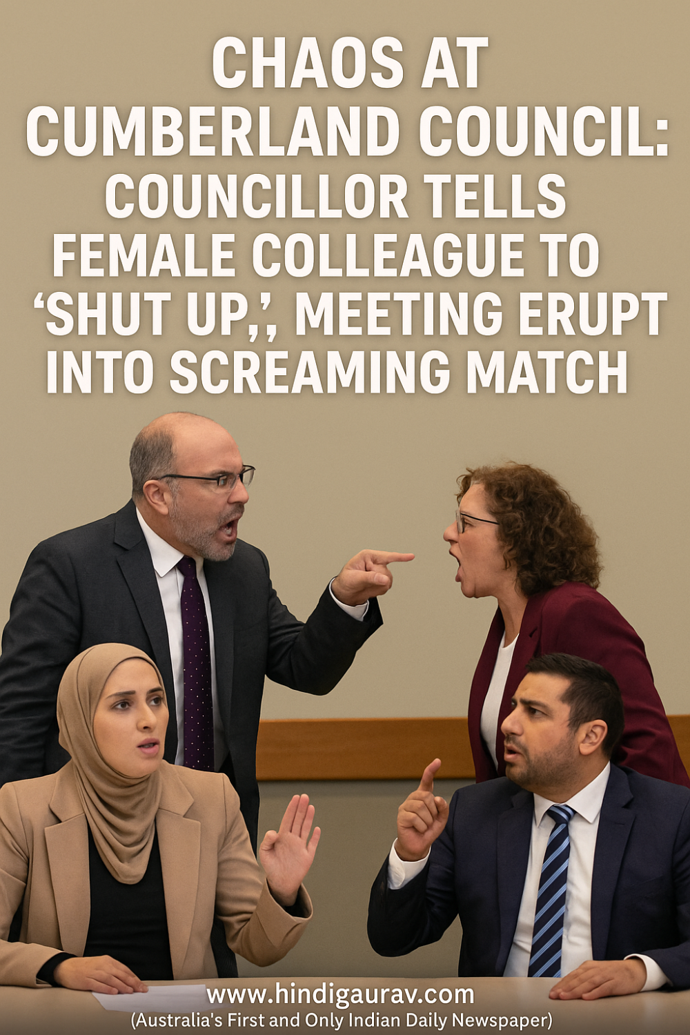 कम्बरलैंड काउंसिल बैठक में बवाल: 'क्या तुम चुप रह सकती हो?' – महिला पार्षद से अभद्रता, हंगामे के बाद बैठक स्थगित