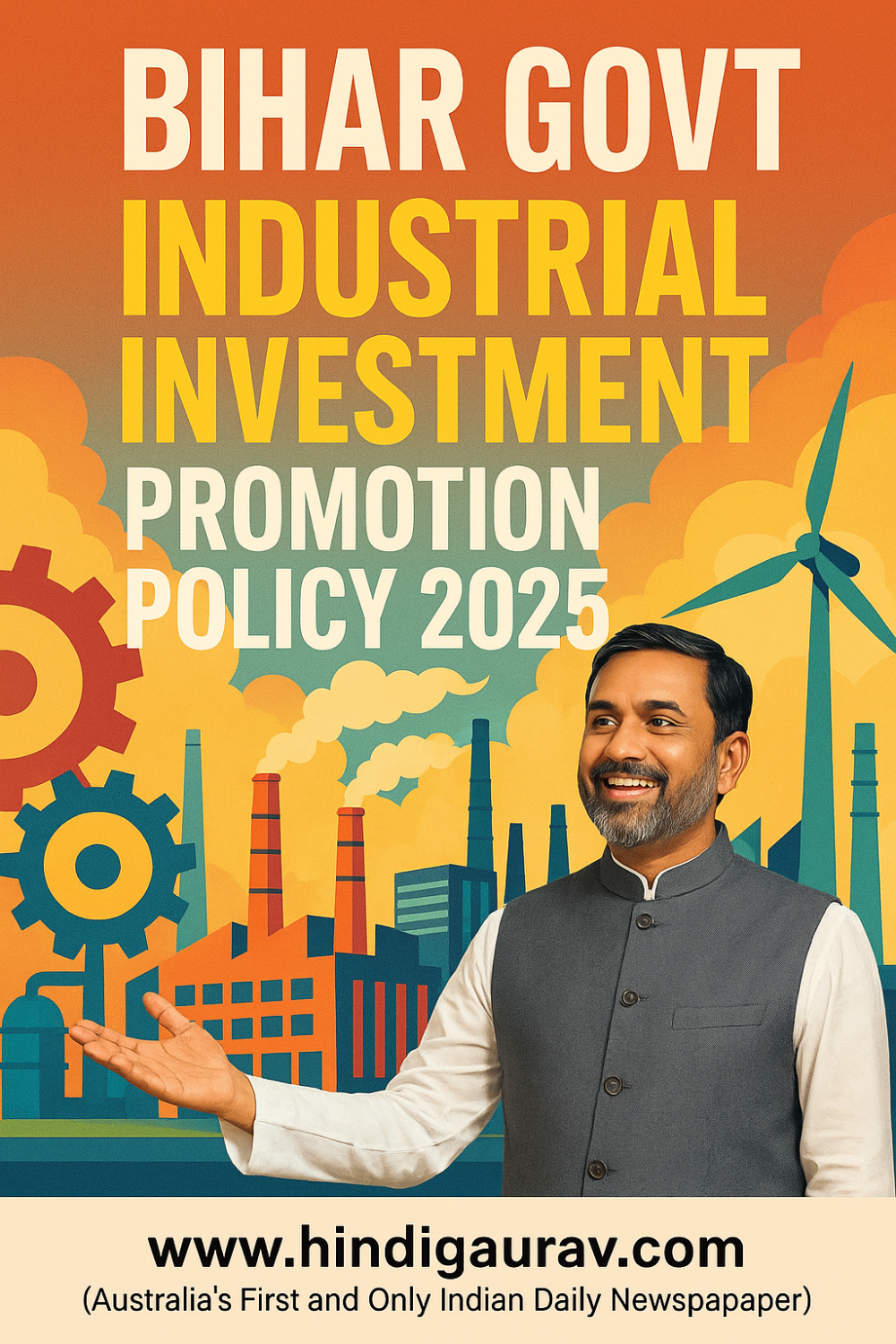बिहार सरकार लाई नई औद्योगिक निवेश प्रोत्साहन नीति 2025