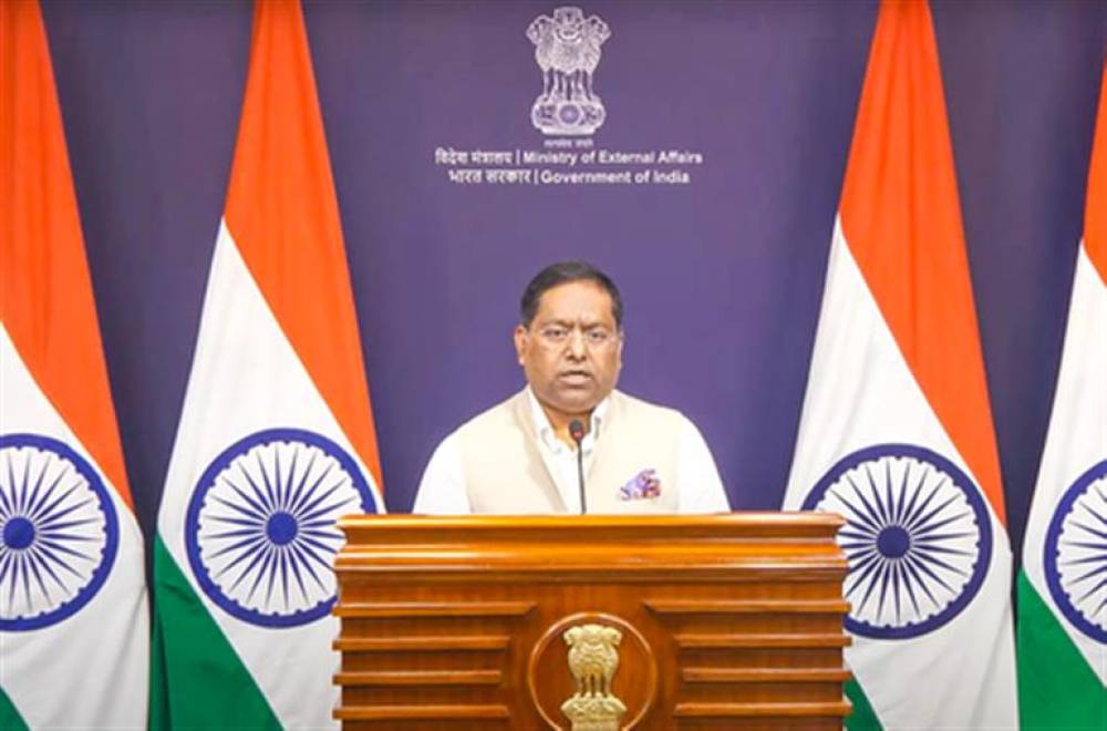 अलास्का में अमेरिका-रूस बैठक पर भारत ने जताया स्वागत, शांति प्रयासों में सहयोग को तैयार