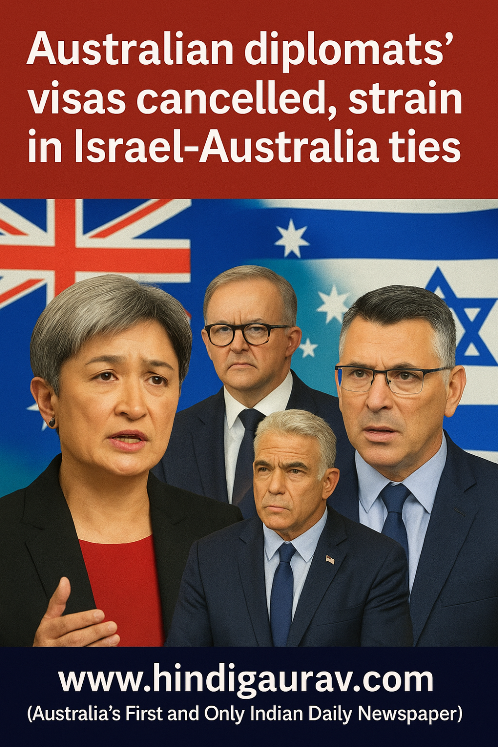 ऑस्ट्रेलियाई राजनयिकों के वीज़ा रद्द, इज़राइल-ऑस्ट्रेलिया संबंधों में तनाव