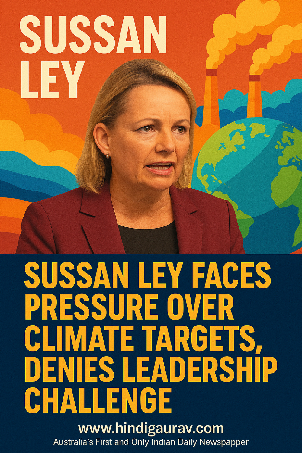सुसान लेय पर जलवायु नीति तय करने का दबाव, नेतृत्व को चुनौती देने से किया इनकार