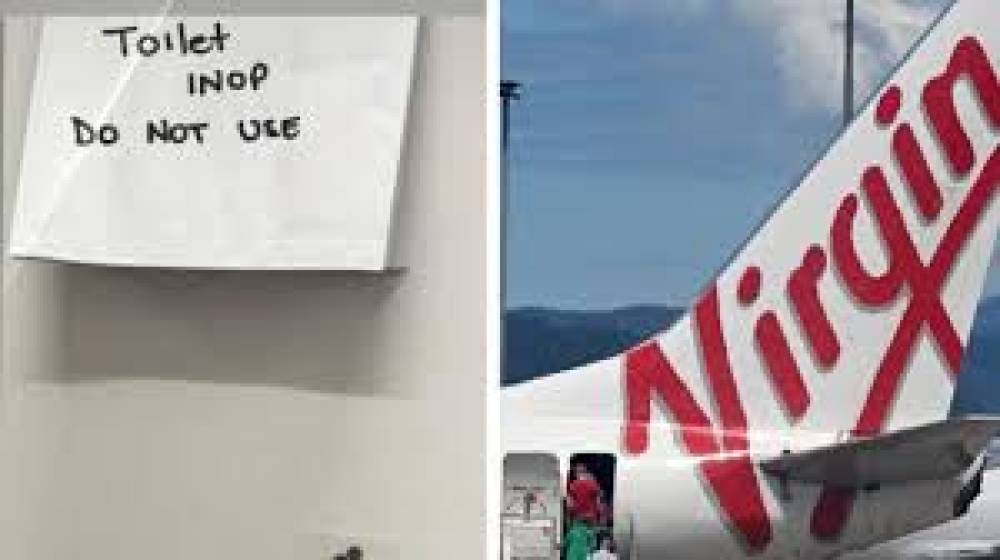 बाली से ब्रिसबेन फ्लाइट में टॉयलेट खराब, यात्रियों की दुश्वारी