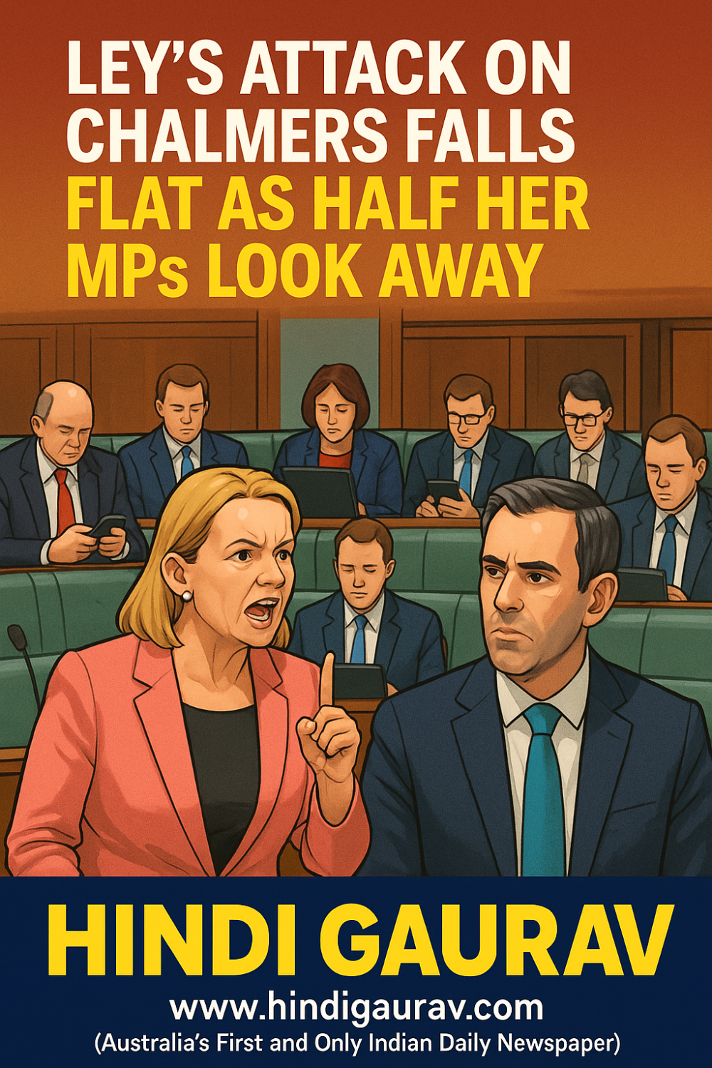 संसद में हंगामा: लेई ने की चौमर्स पर तीखी टिप्पणी, पर साथी सांसद रहे बेखबर