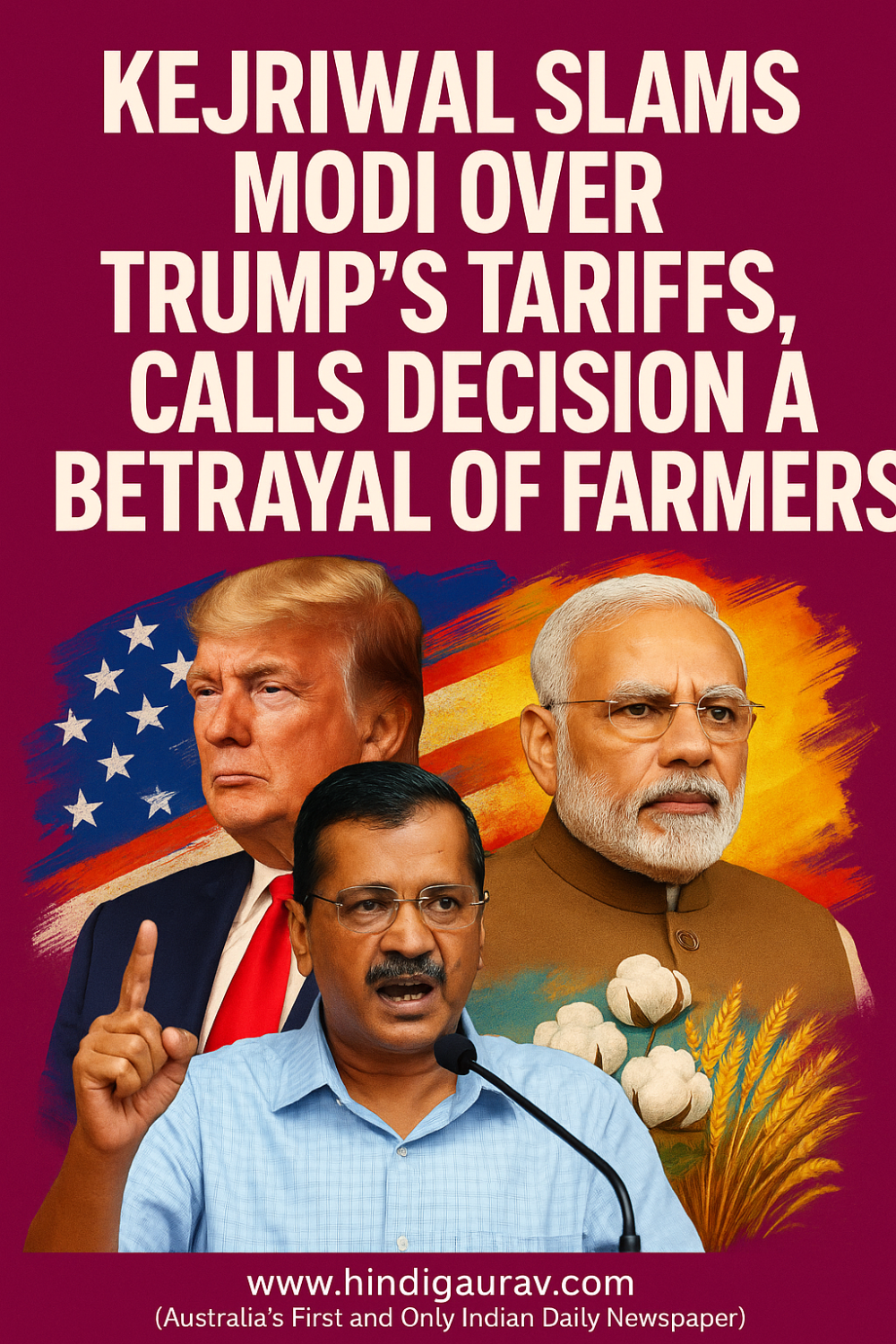 ट्रंप टैरिफ पर अरविंद केजरीवाल का तीखा हमला, पीएम मोदी पर गंभीर आरोप