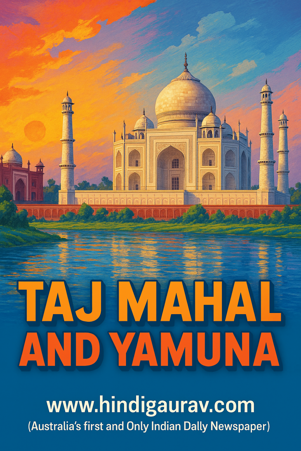 ताजमहल और यमुना का अटूट रिश्ता