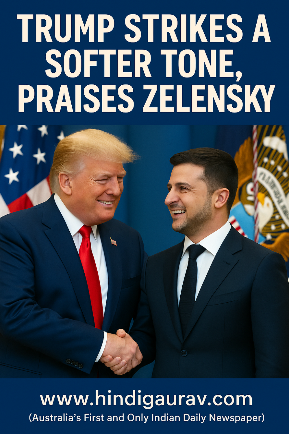 ट्रंप-जेलेंस्की मुलाक़ात में बदले तेवर