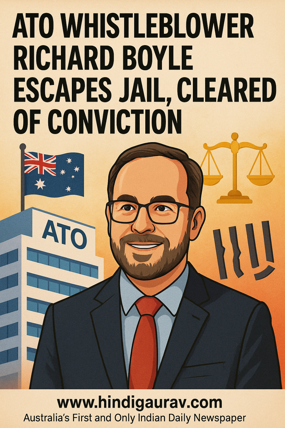 एटीओ व्हिसलब्लोअर को जेल से राहत, दोषसिद्धि से भी बचे