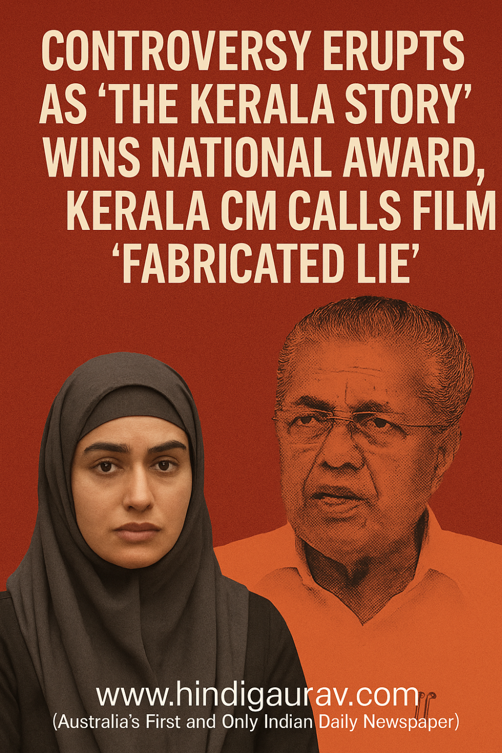 नेशनल अवॉर्ड मिलने पर 'द केरल स्टोरी' को लेकर विवाद, केरल के मुख्यमंत्री पिनराई विजयन ने उठाए सवाल