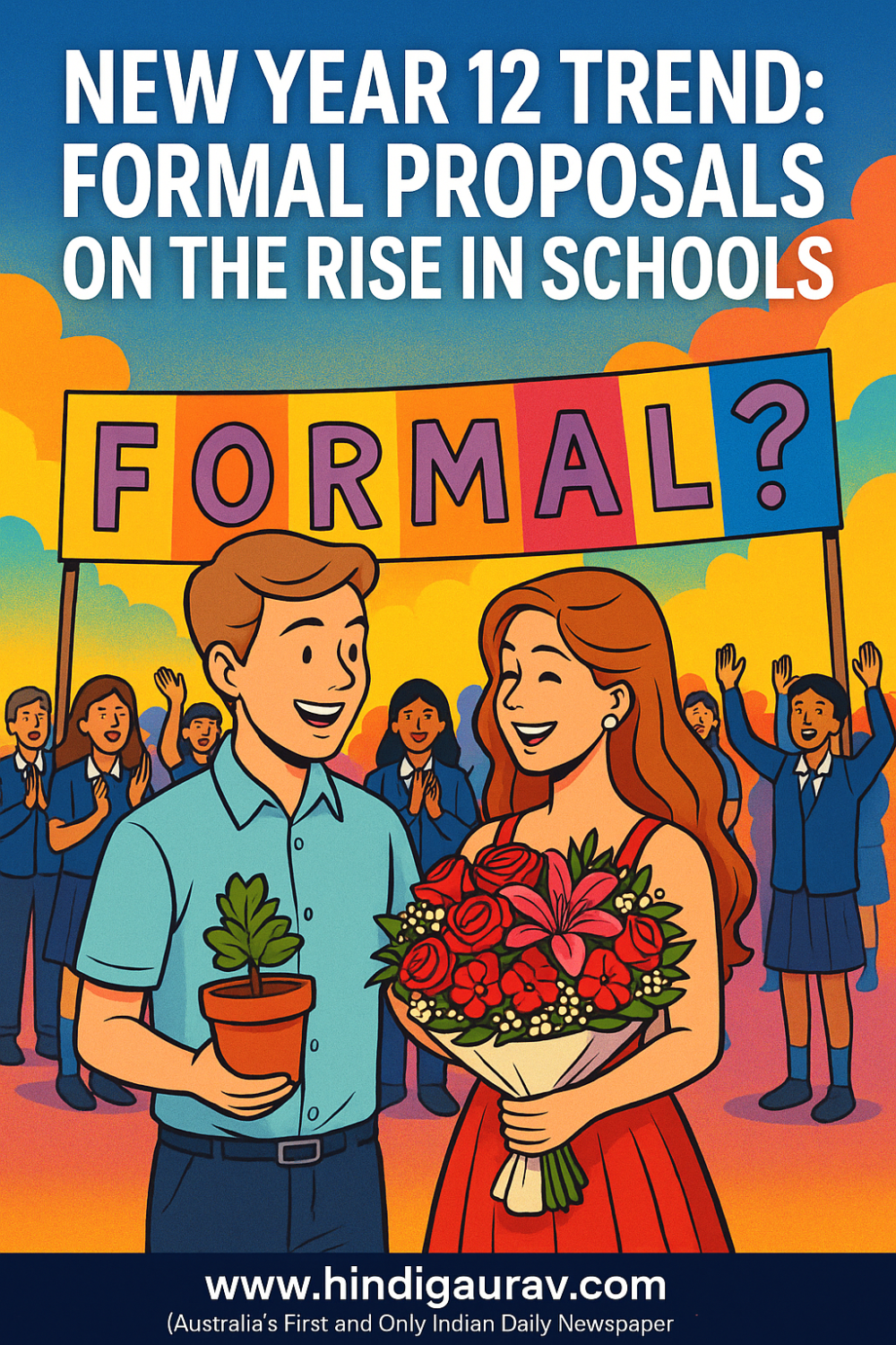 स्कूलों में नया ट्रेंड: "फॉर्मल प्रपोज़ल" का क्रेज़