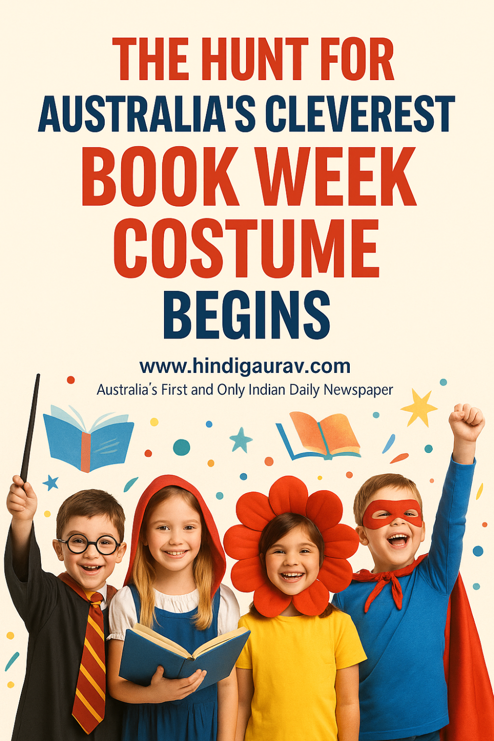 बुक वीक प्रतियोगिता: ऑस्ट्रेलिया में सबसे रचनात्मक पोशाक की खोज