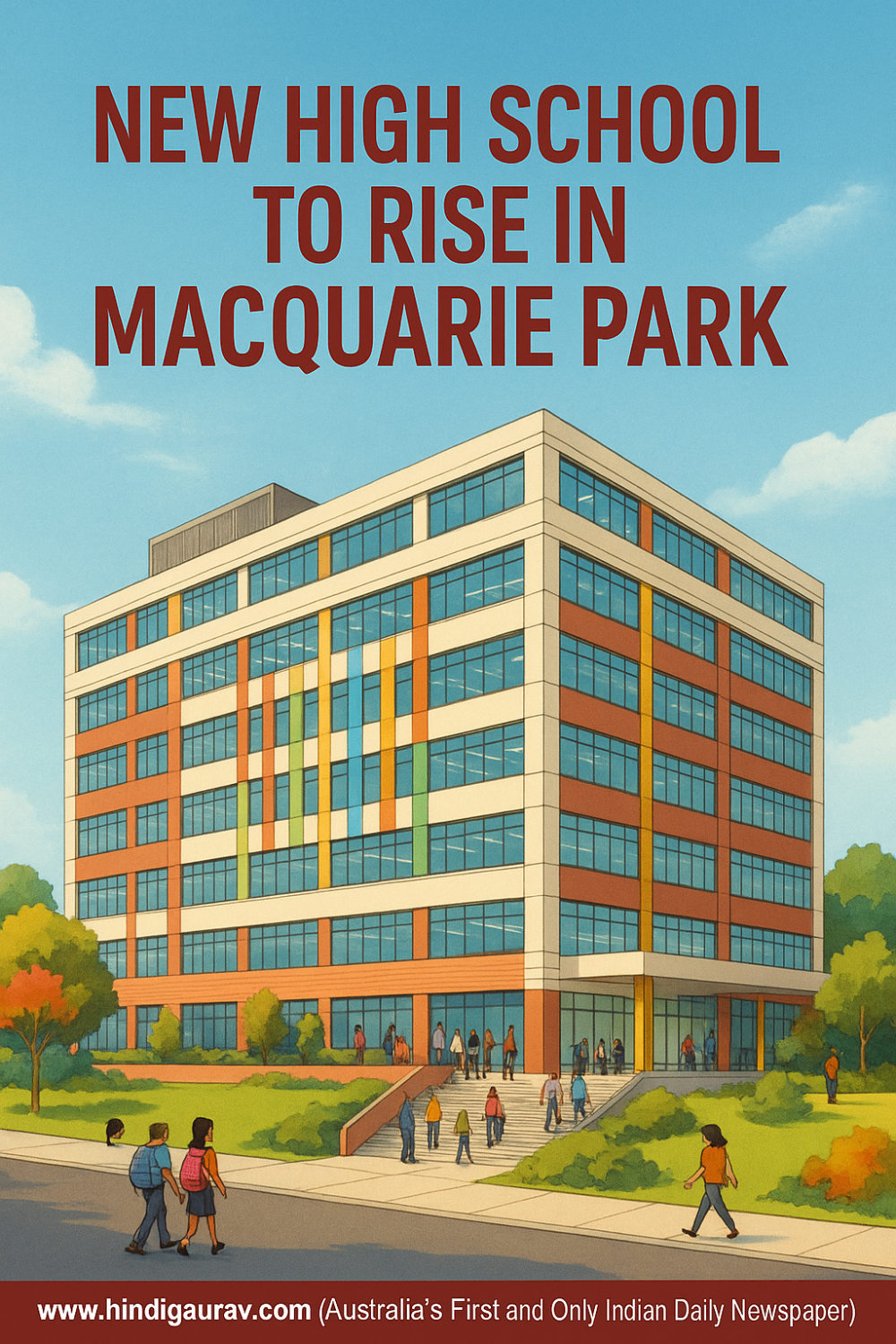 मैक्वेरी पार्क में बनेगा नया हाई स्कूल