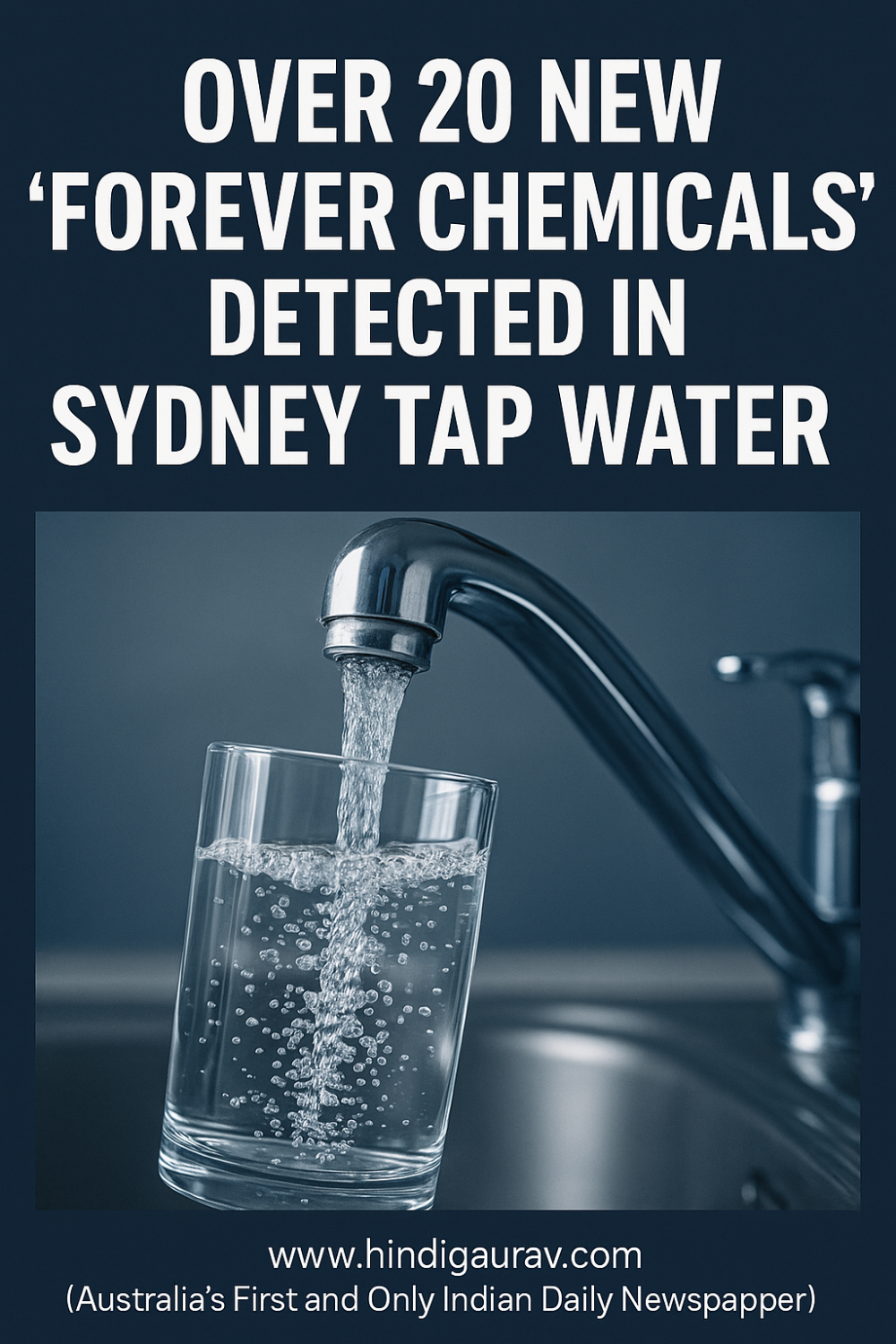 सिडनी के नल के पानी में 20 से अधिक नए ‘फॉरएवर केमिकल’ पाए गए