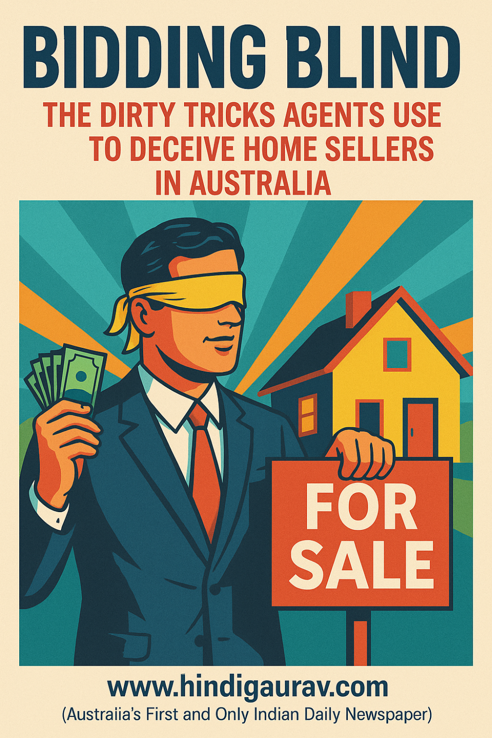 “बिडिंग ब्लाइंड” का खेल: घर बेचने वालों को झांसे में डाल रहे हैं एजेंट, ‘सबसे बड़ा झूठा ही जीतता है सौदा’