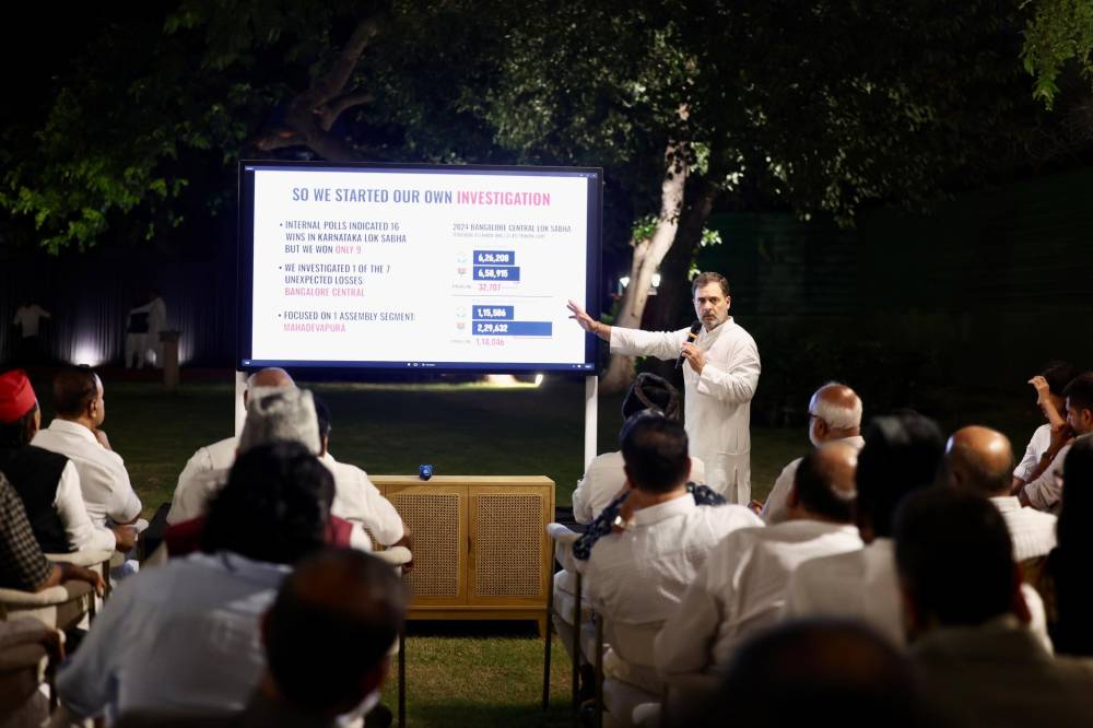 राहुल गांधी की ‘डिनर पॉलिटिक्स’ में चुनावी धांधली के सबूत, INDIA ब्लॉक में रणनीतिक मंथन