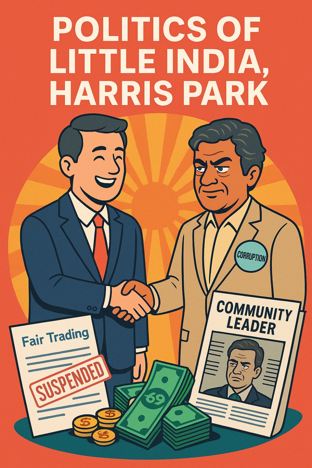 लिटिल इंडिया, हैरिस पार्क की राजनीति और विवादित चेहरे