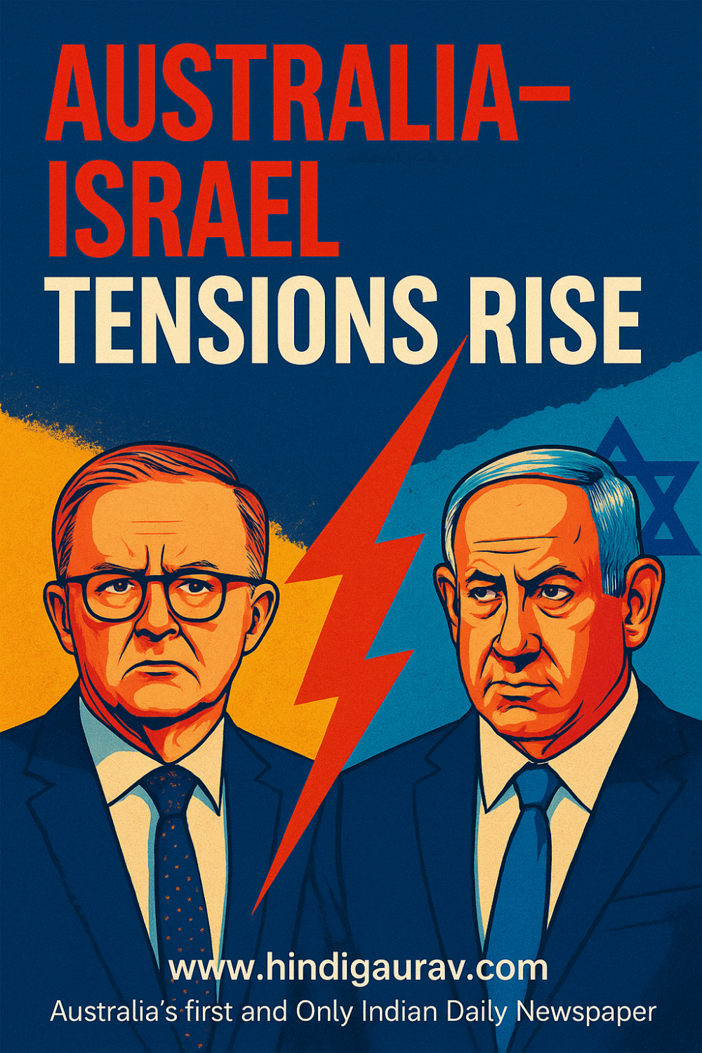 ऑस्ट्रेलिया-इज़राइल रिश्तों में बढ़ा तनाव