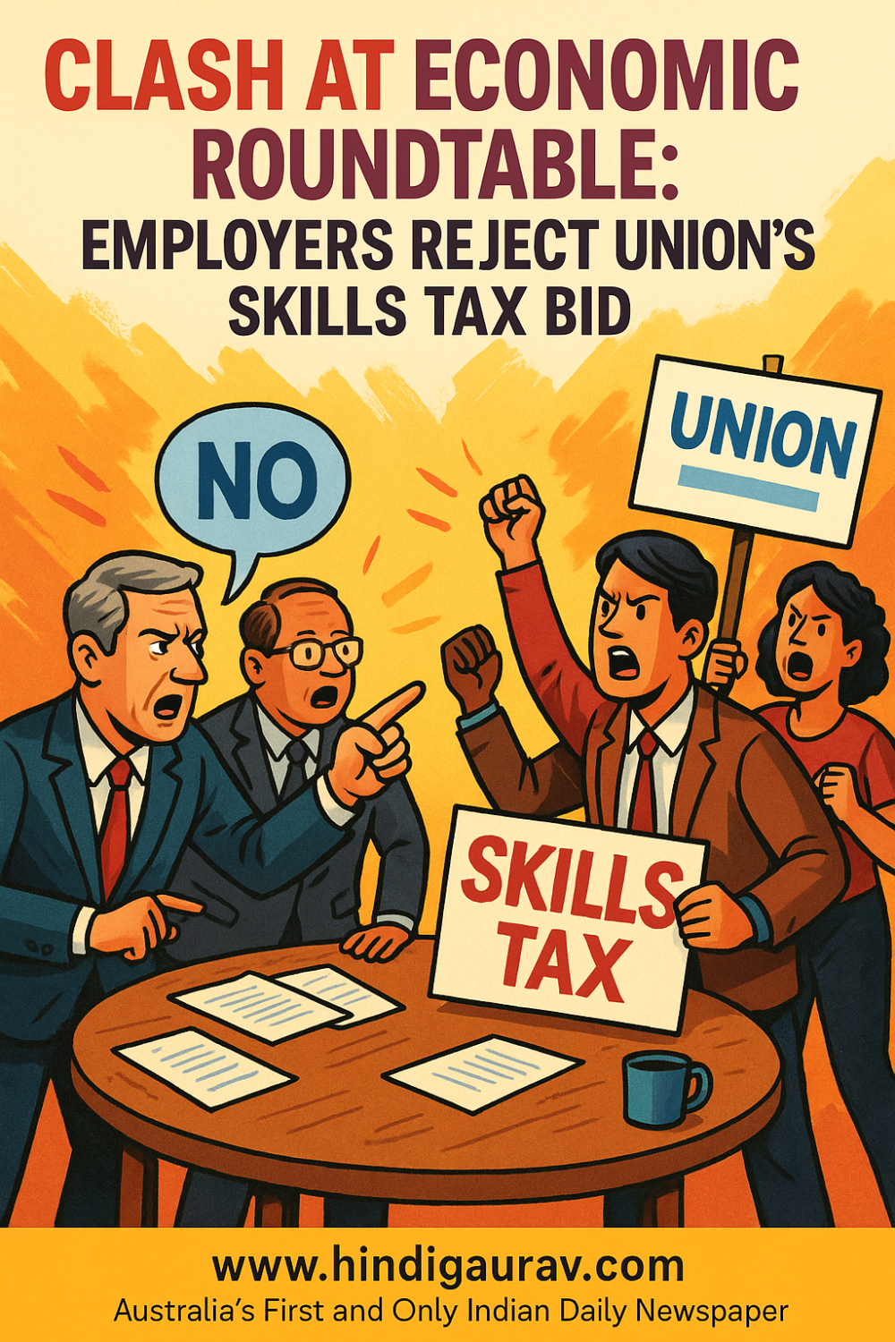 आर्थिक सुधार वार्ता में पहले ही दिन टकराव