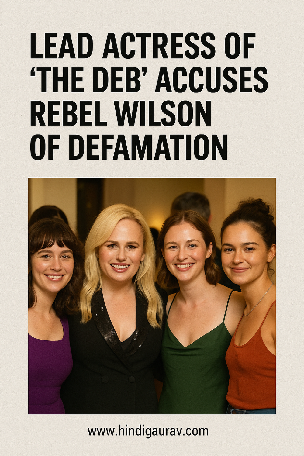 ‘द डेब’ की स्टार ने Rebel Wilson पर मानहानि का आरोप लगाया