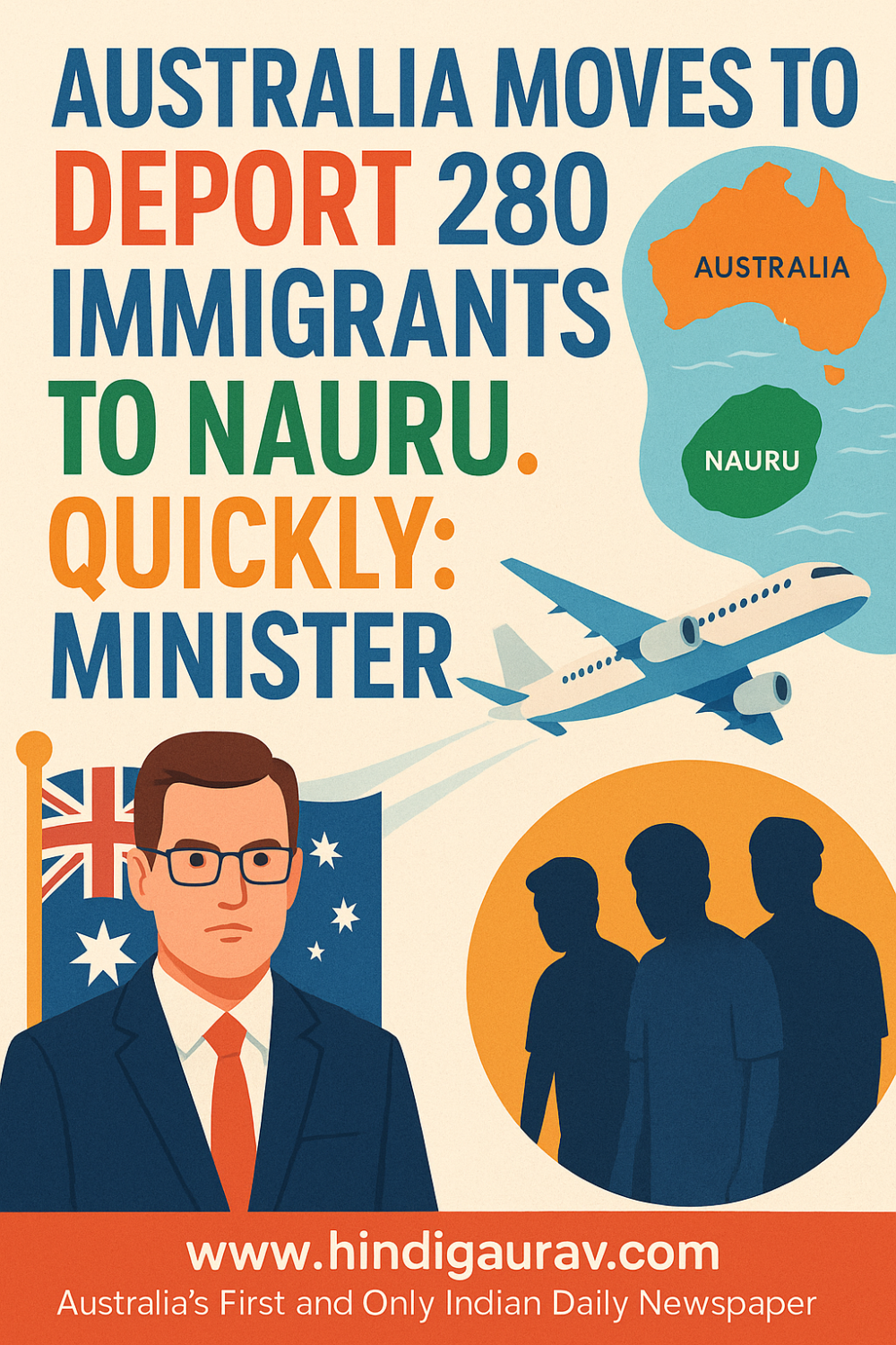 आस्ट्रेलिया में 280 अप्रवासी नौरू भेजने की तैयारी