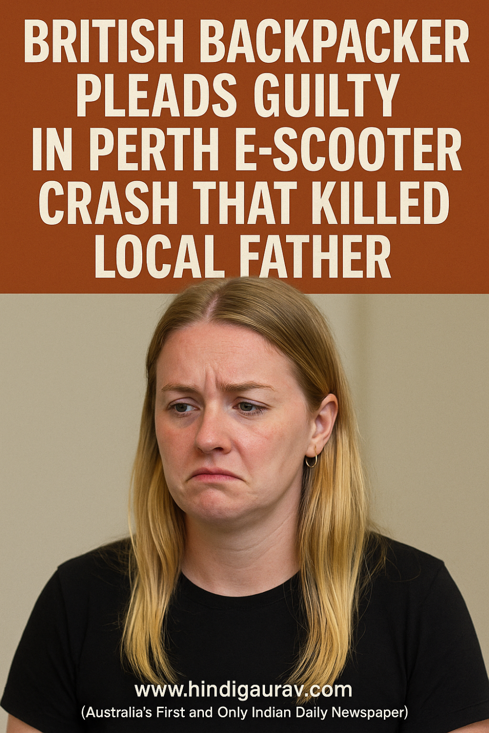 ब्रिटिश बैकपैकर ने पर्थ ई-स्कूटर हादसे में स्थानीय पिता की मौत का दोष कबूला