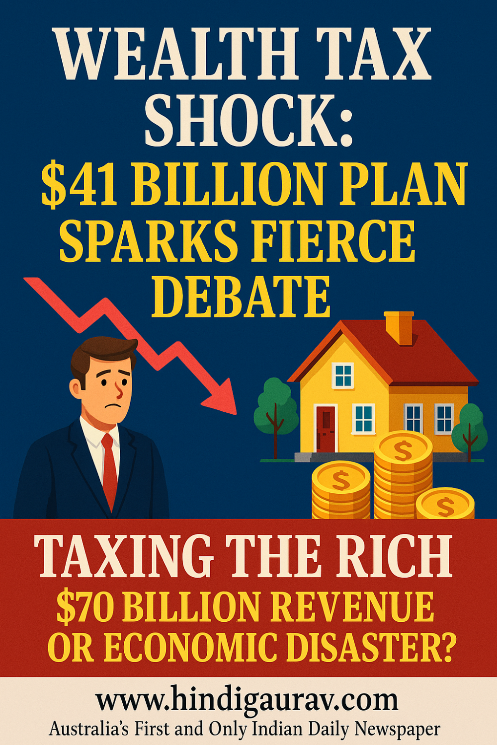 अमीरों पर नया टैक्स प्लान, अर्थव्यवस्था पर खतरे की घंटी