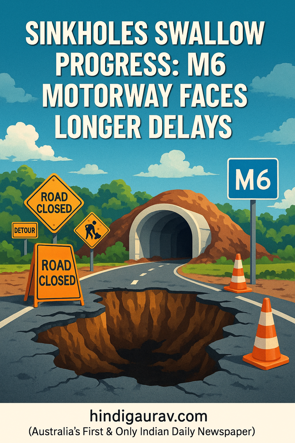 सिडनी मोटरवे प्रोजेक्ट पर संकट, काम ठप; तीन साल की देरी और बढ़ सकती है