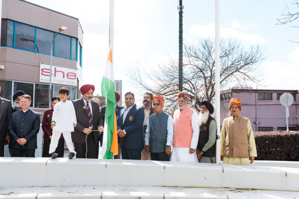 ब्लैकटाउन में 79वां भारतीय स्वतंत्रता दिवस समारोह