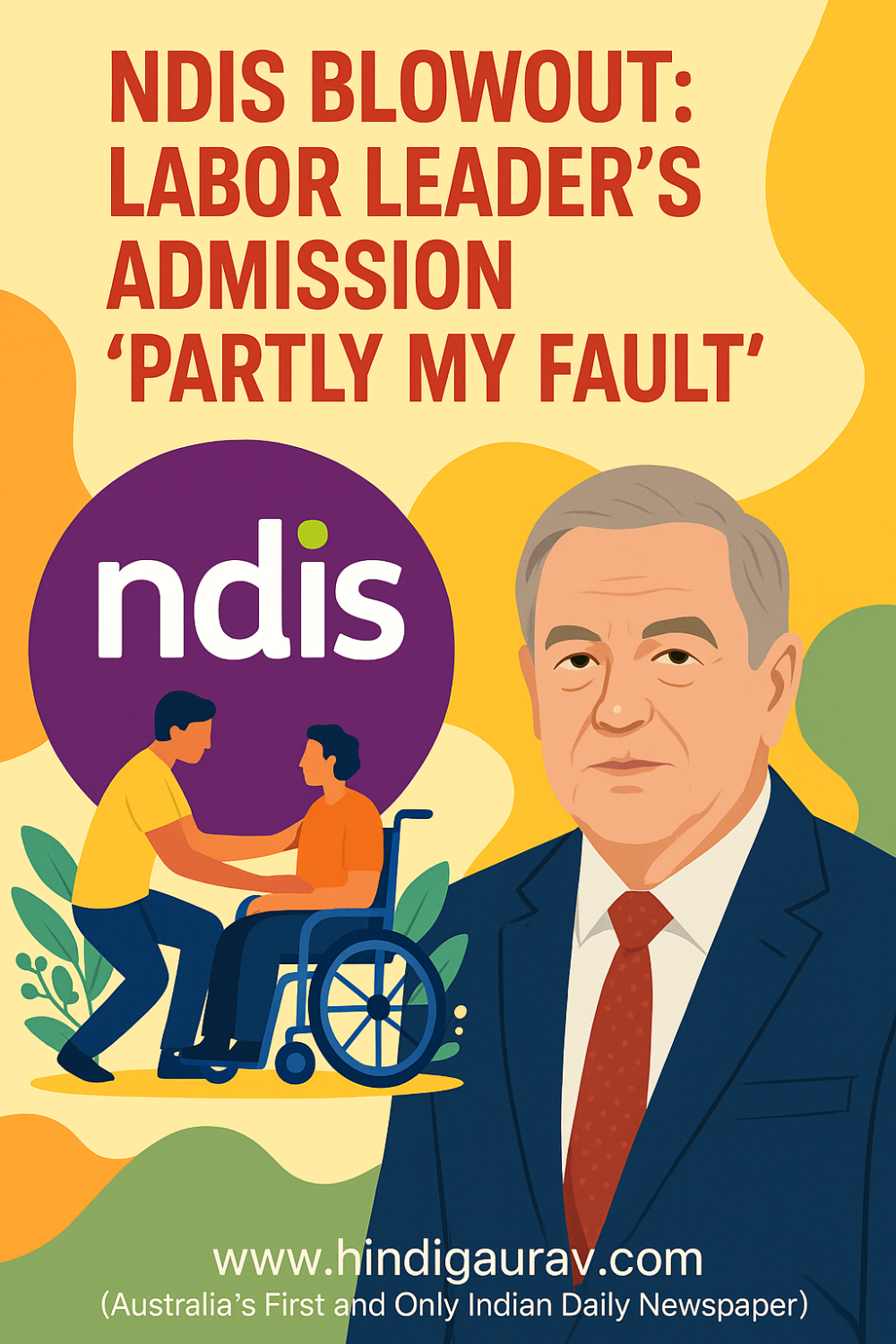 एनडीआईएस घाटे पर लेबर नेता का स्वीकारोक्ति : "यह आंशिक रूप से मेरी भी गलती"