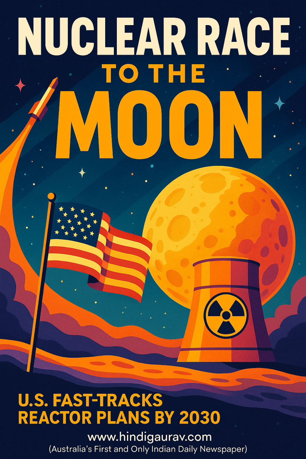 चाँद पर परमाणु रिएक्टर: अंतरिक्ष दौड़ में नई तेज़ी