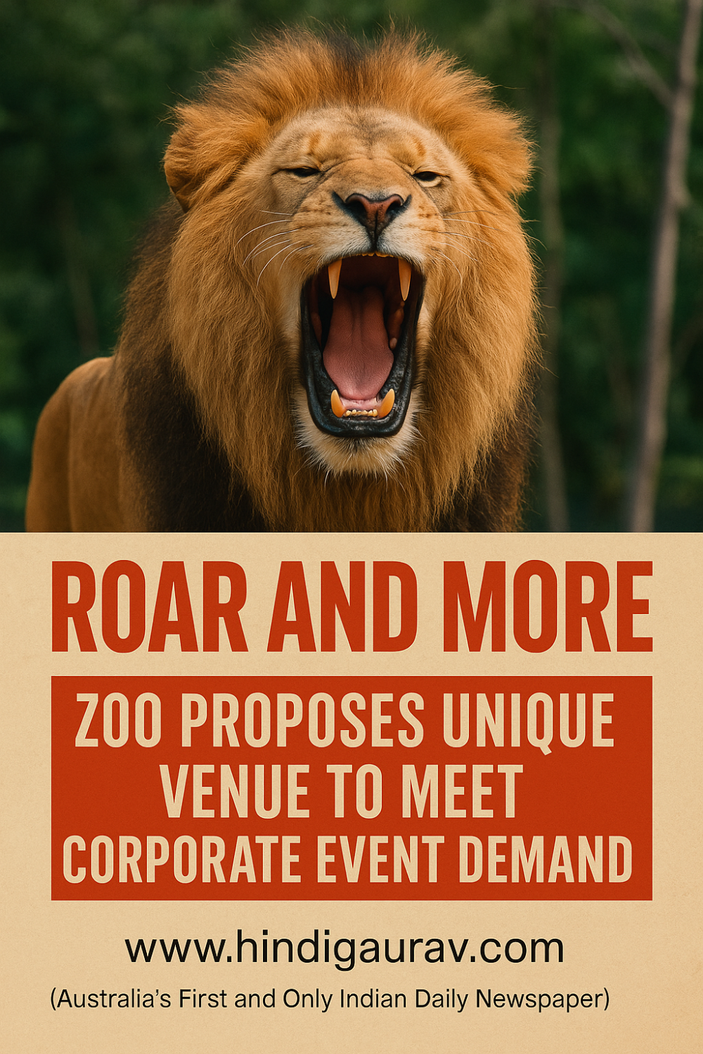 गर्जना और मनोरंजन: कॉरपोरेट कार्यक्रमों के लिए चिड़ियाघर वेन्यू की बढ़ती मांग