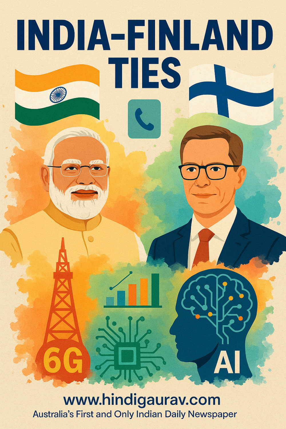 भारत-फिनलैंड रिश्तों में नई मजबूती, पीएम मोदी और राष्ट्रपति स्टब की बातचीत