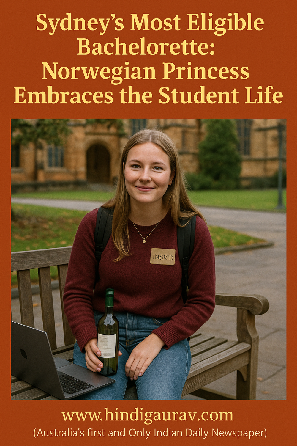 सिडनी की सबसे योग्य कुंवारी: नार्वे की राजकुमारी ने अपनाया साधारण छात्र जीवन