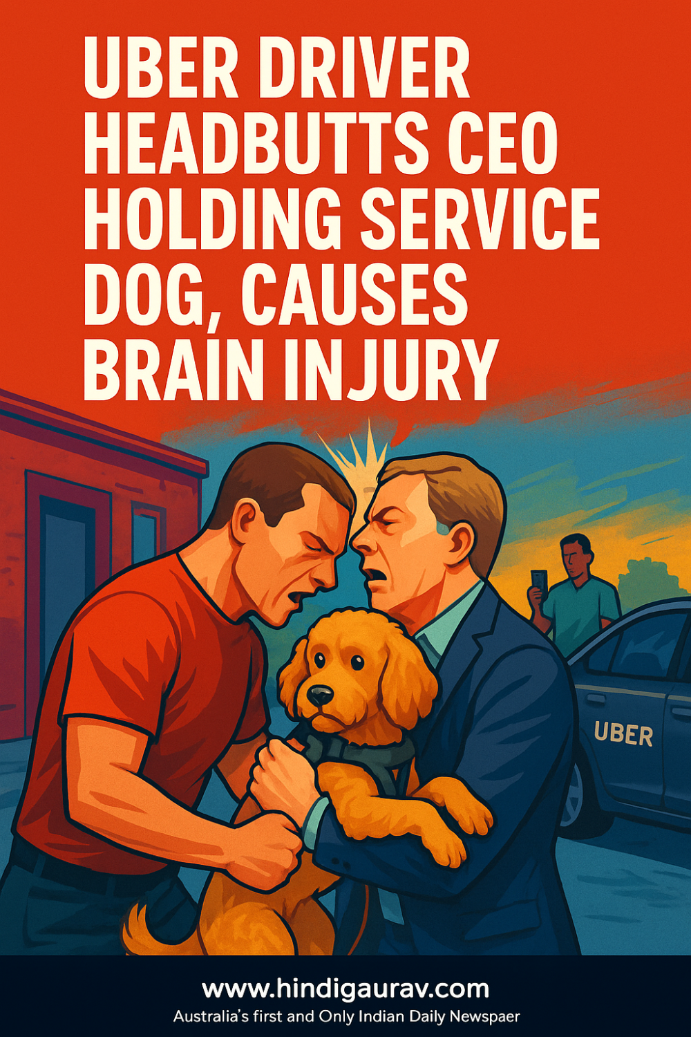 चार्ल्सटन में उबर ड्राइवर की हिंसा से सीईओ गंभीर रूप से घायल