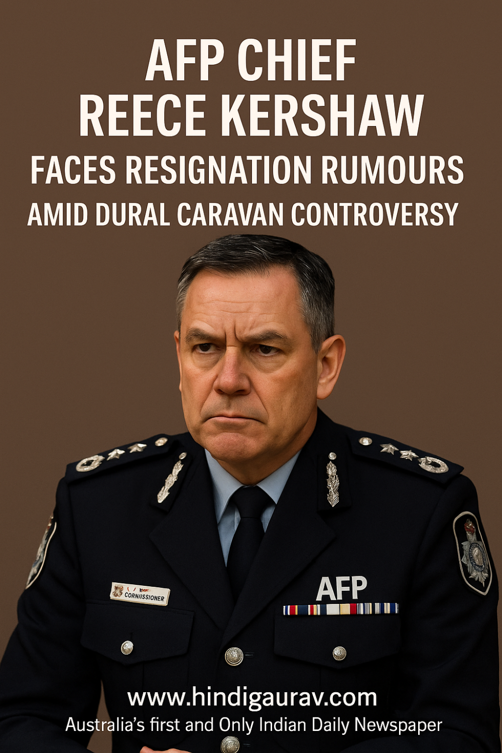 एएफपी प्रमुख रीस केरशॉ के इस्तीफे की अटकलें तेज़, 'ड्यूरल कारवां विवाद' बना कारण