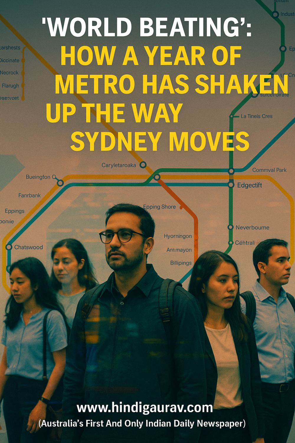 सिडनी मेट्रो: एक साल में रचा इतिहास, उम्मीदों से कई गुना आगे