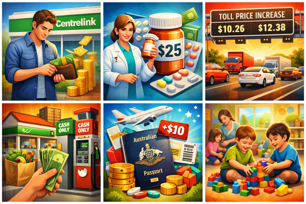 1 जनवरी 2026 से ऑस्ट्रेलिया में लागू होंगे बड़े बदलाव