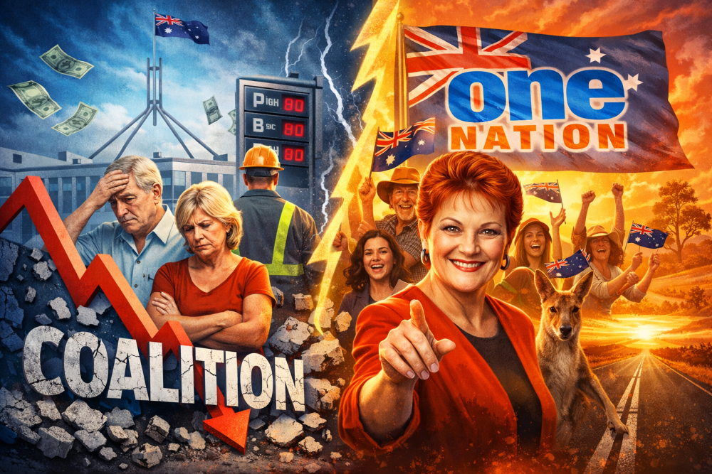 न्यूज़पोल का बड़ा खुलासा: कोएलिशन से टूट रहा परंपरागत जनाधार, वन नेशन को मिल रहा फायदा