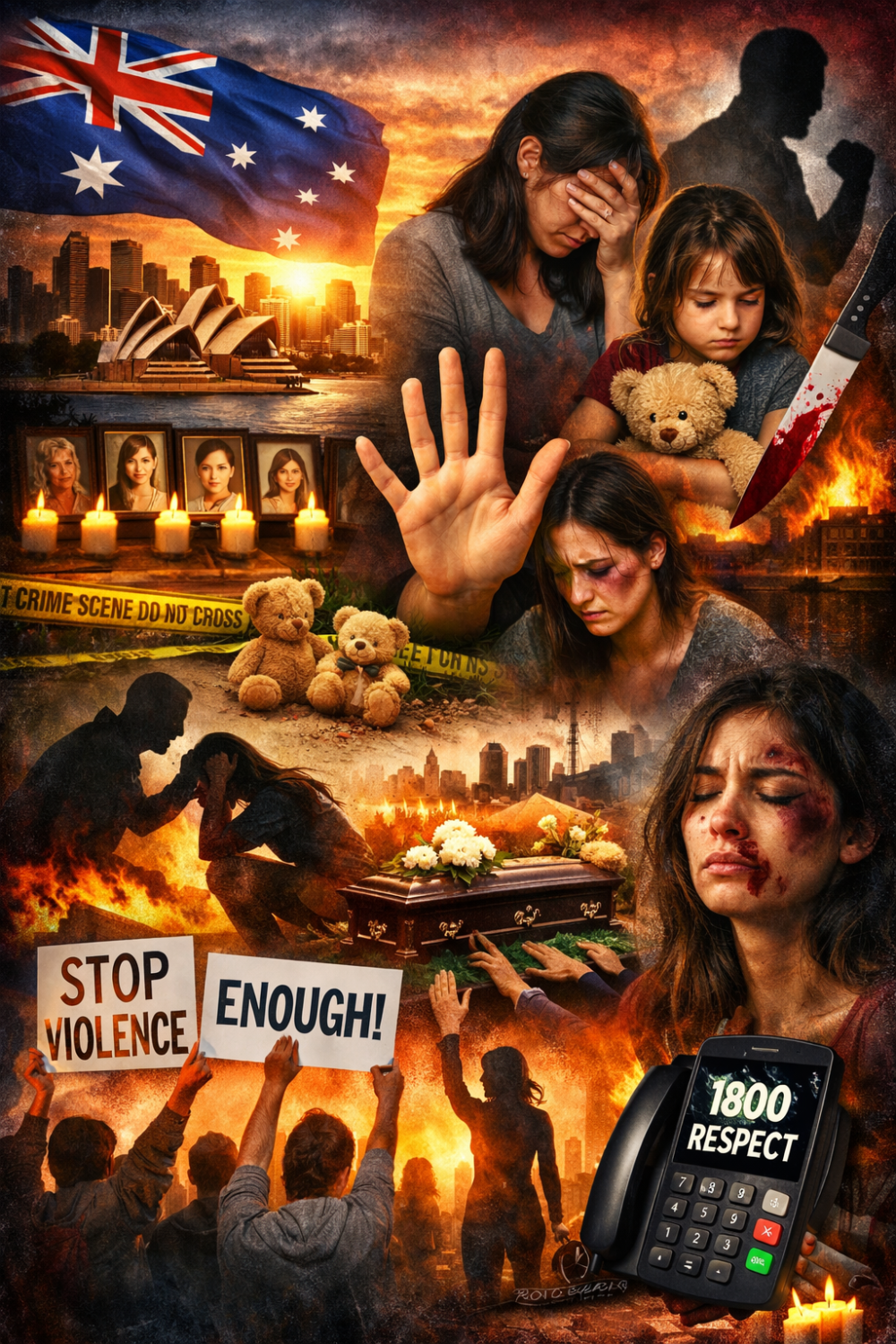 ऑस्ट्रेलिया में महिलाओं और बच्चों की हत्याओं को लेकर समाज अब भी “अत्यधिक सहज”: रिपोर्ट