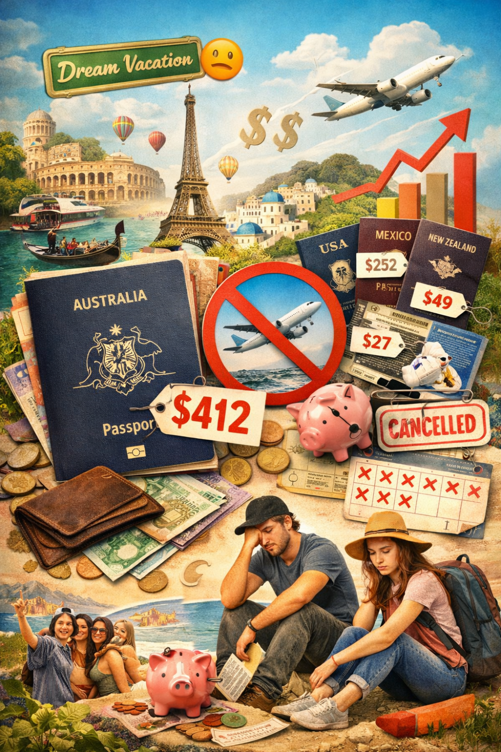 महँगा पासपोर्ट बना ऑस्ट्रेलियाई युवाओं की विदेश यात्रा में सबसे बड़ी बाधा