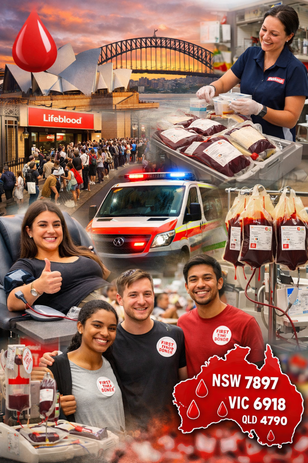 बॉन्डी हमले के बाद रिकॉर्ड रक्तदान, लाइफब्लड ने जारी किया ‘कॉल टू आर्म्स’