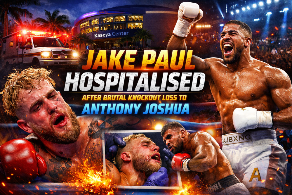 जेक पॉल बनाम एंथनी जोशुआ: एकतरफा मुकाबले के बाद जेक पॉल अस्पताल में भर्ती