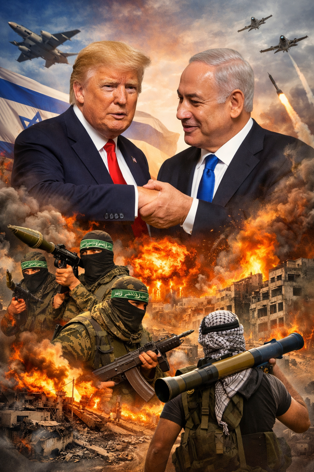 हथियार नहीं छोड़े तो अंजाम भुगतने को तैयार रहे हमास: ट्रंप