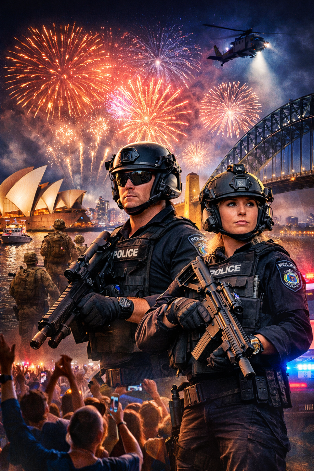 सिडनी के न्यू ईयर आयोजनों में पुलिस के पास होंगे पहले से कहीं अधिक शक्तिशाली हथियार