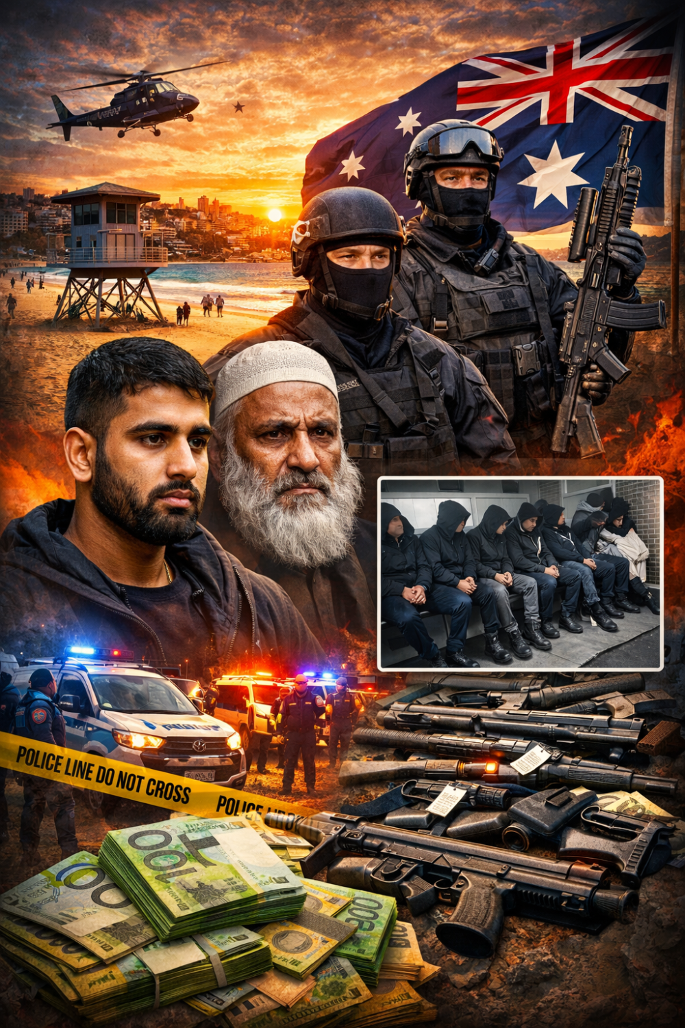 बॉन्डी बीच आतंकी हमला: पुलिस हिरासत से ‘लिवरपूल 7’ के पहले सदस्य की रिहाई, राष्ट्रीय बंदूक बायबैक की घोषणा