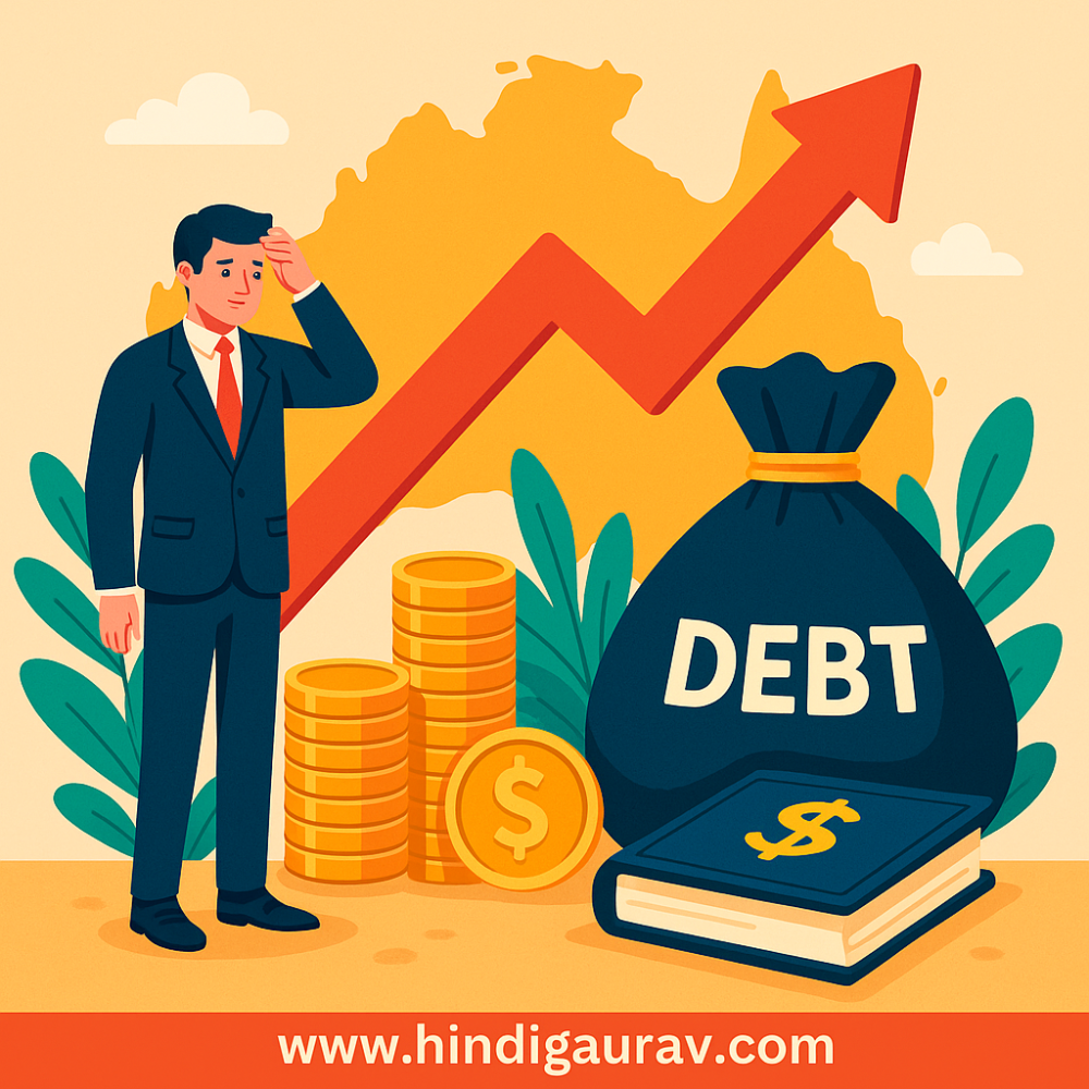 देश का कर्ज़ बढ़ा, ख़र्चे ने फिर की आमदनी को पीछे; मध्यावधि बजट से पहले चुनौतियाँ बढ़ीं