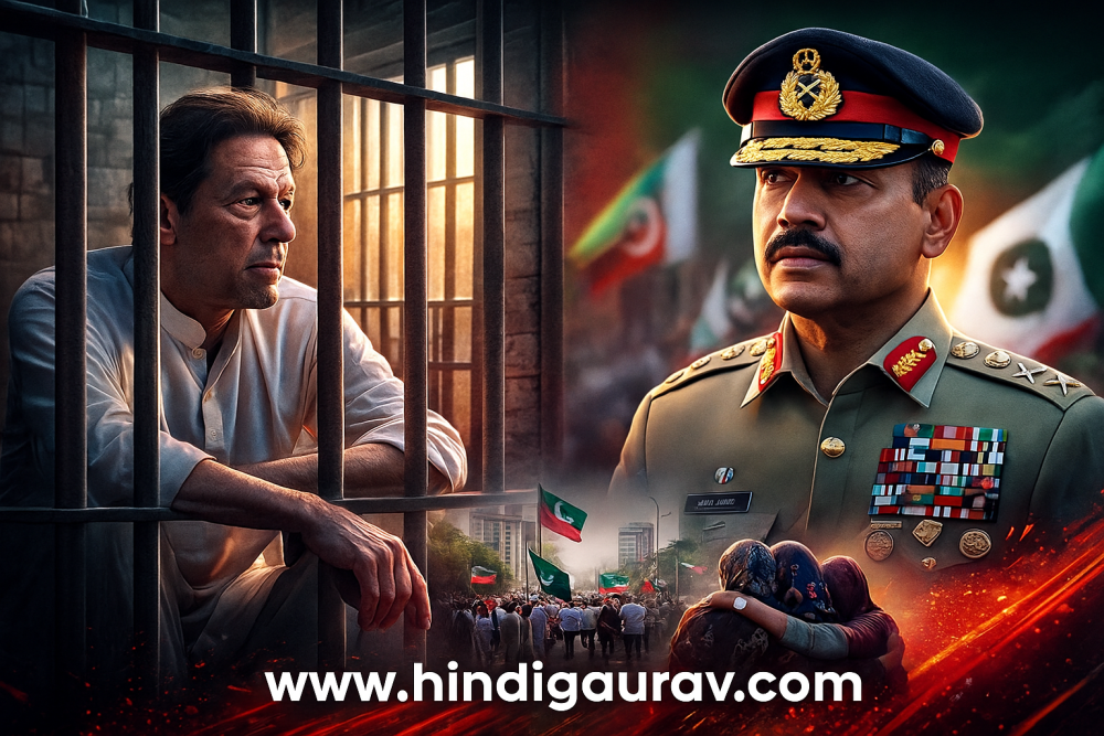 इमरान खान ने जनरल असीम मुनीर पर लगाया बड़ा आरोप, बहन से 20 मिनट की मुलाकात में किया खुलासा