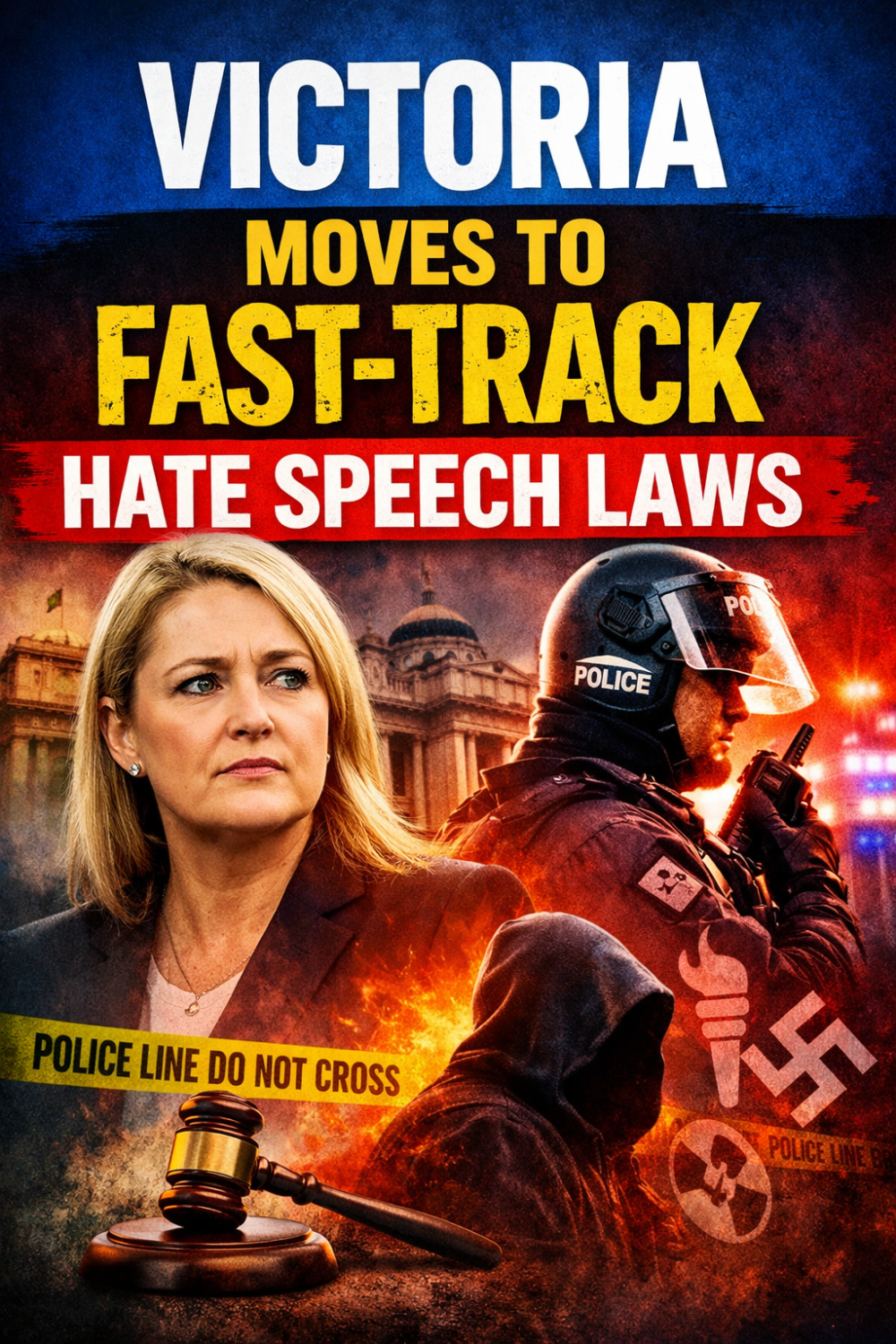 विक्टोरिया में हेट स्पीच कानूनों को लेकर सरकार की जल्दबाज़ी, पुलिस को मिल सकते हैं नए अधिकार