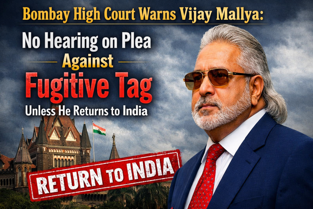 भारत नहीं लौटे तो भगोड़ा घोषित करने के खिलाफ याचिका पर नहीं होगी सुनवाई